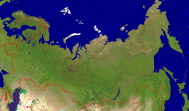 Russland Satellit + Grenzen 4000x2368